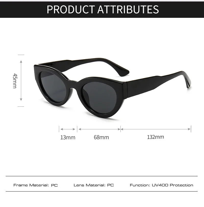 Lentes de Sol Shauna SH09161 Mujer Ojo de Gato Elegante UV400