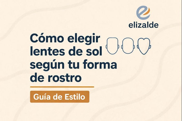 Cómo elegir lentes de sol según tu forma de rostro