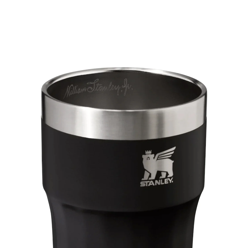 Vaso The Golden Hour Prismatic Facetado Stanley 408 mL Negro QDS by Importadora Elizalde SpA
