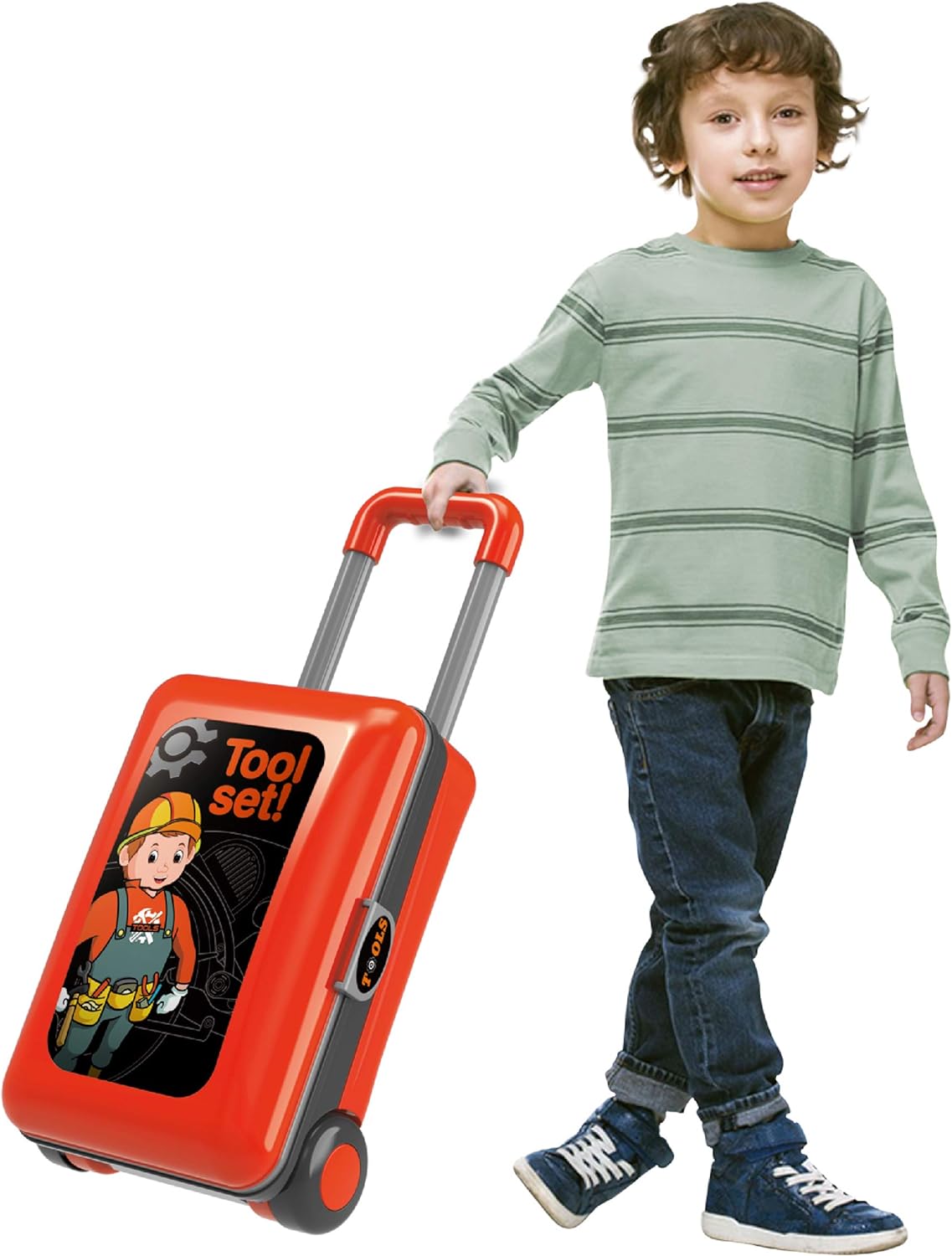 Maleta de herramientas para niños