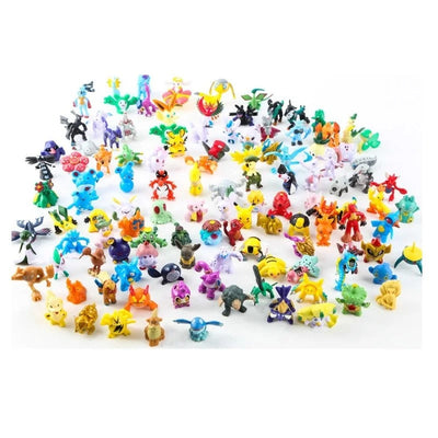 Pokebola grande + 10 figuras Pokemon QDS by Importadora Elizalde SpA
