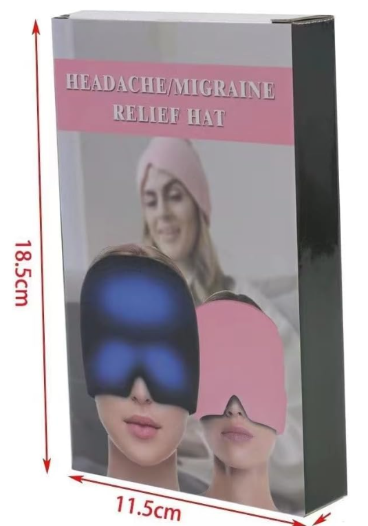 MIGRAÑA Gorro Gel Alivia Dolor Migrana