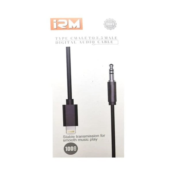 Cable Audio Lightning a plug 3.5mm