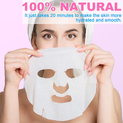 Mascara Facial Con Acido Hialuronico
