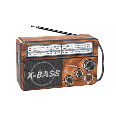 Radio Fm AM Solar X- Bass