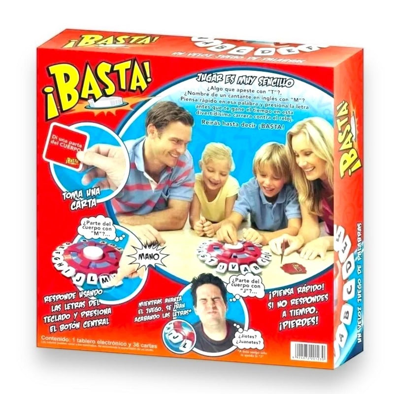 Juego De Mesa ¡Basta! Piensa Rápido