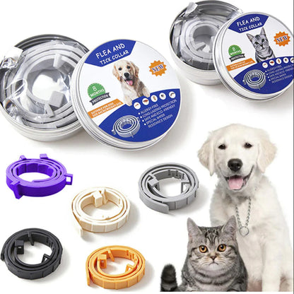 Collar Antipulgas & Garrapatas para Perros y Gatos