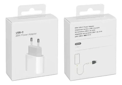 Adaptador de Carga Rápida iPhone 20w