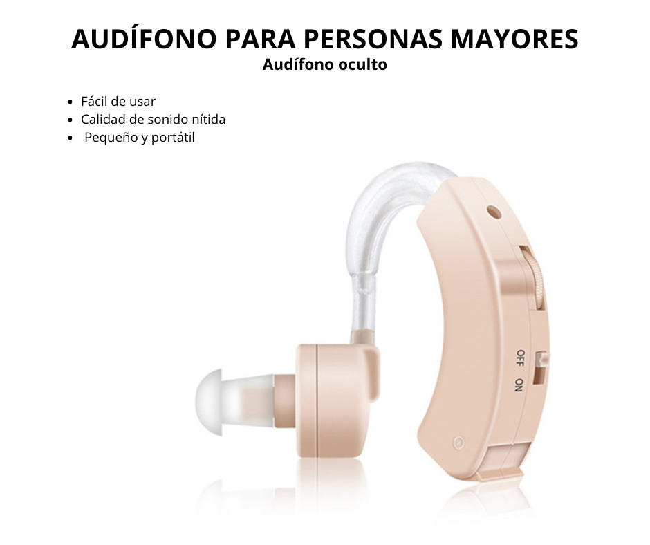 Audifono Amplificador con ayuda x2 QDS by Importadora Elizalde SpA