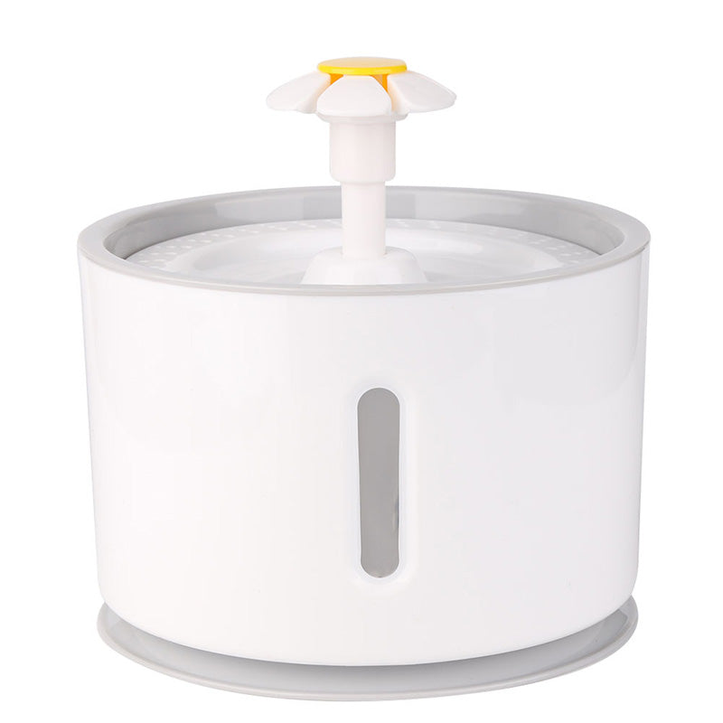 Bebedero Eléctrico Para Perros y Gatos 2.4 Lt - Blanco QDS by Importadora Elizalde SpA