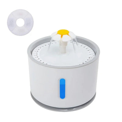 Bebedero Eléctrico Para Perros y Gatos 2.4 Lt - Blanco QDS by Importadora Elizalde SpA