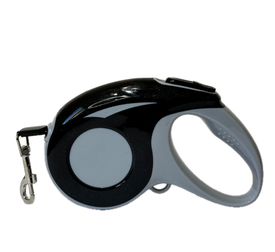 Correa Retractil para Mascotas Negro 3 M QDS by Importadora Elizalde SpA