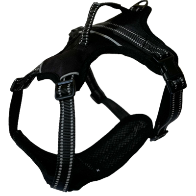 Arnés Para Mascotas Reflectante - Negro QDS by Importadora Elizalde SpA