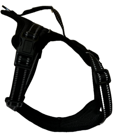 Arnés Para Mascotas Reflectante - Negro QDS by Importadora Elizalde SpA