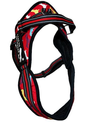 Arnés para Mascota Rojo Tórax 58-76 cm QDS by Importadora Elizalde SpA