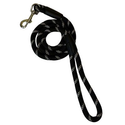 Correa Para Mascotas 120 cm Gancho 360° Negro QDS by Importadora Elizalde SpA