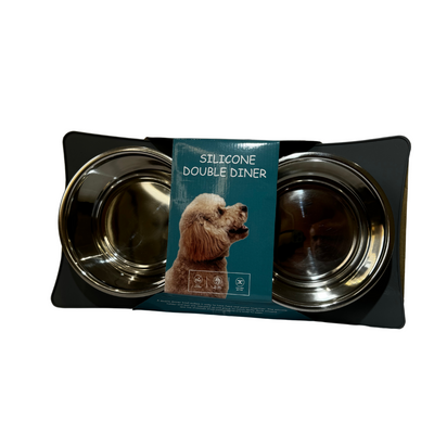 Cuenco doble para comida QDS by Importadora Elizalde SpA