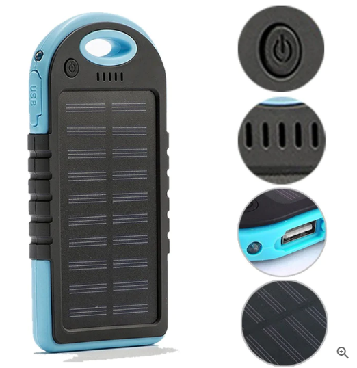 Cargador de Bateria Portatil Solar QDS by Importadora Elizalde SpA