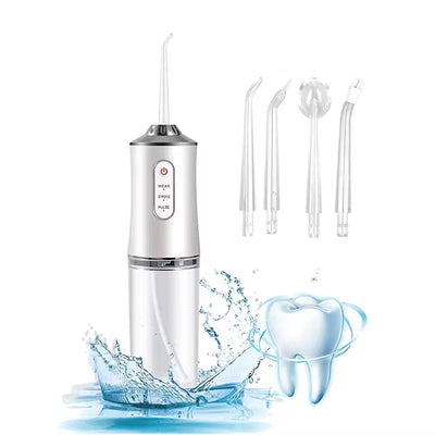 Irrigador Bucal Recargable Portátil 4 en 1 QDS by Importadora Elizalde SpA