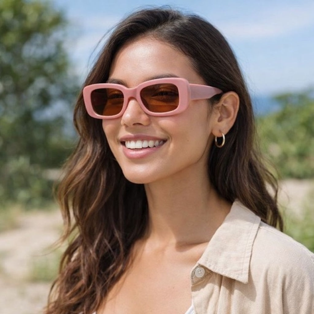 Lentes de Sol Shauna SH04070 Mujer Rectangular Retro UV400