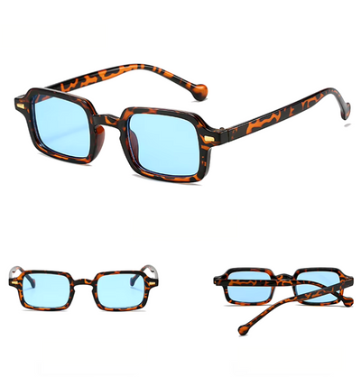 Lente de Sol Mujer Rectangular Café