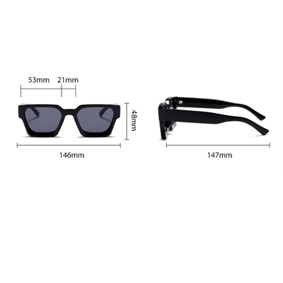 Lentes de Sol Shauna SH237199 Unisex Cuadrado Minimalista UV400
