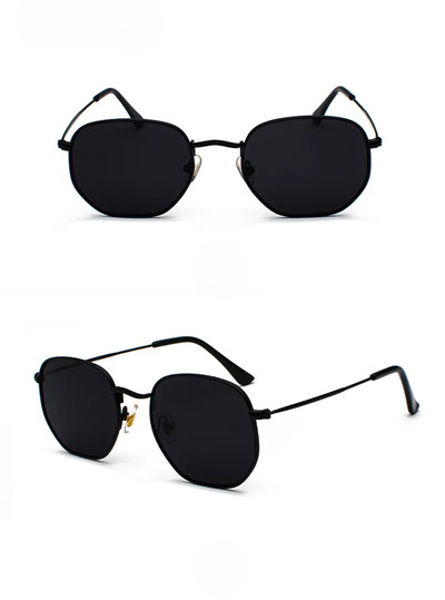 Lente de Sol Mujer Cuadrado Negro