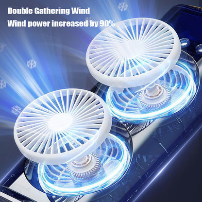 Ventilador de aire con pulverizador